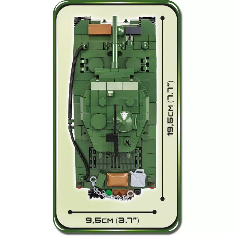 Bloques Sherman M4A3E2 Jumbo