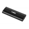 Carcasa SSD IBOX HD-07 para 1x unidad M.2, USB 3.2 Gen 2 (10 Gbit/s), USB-C, negra