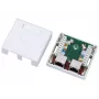 Conector hembra RJ45 Alantec GN004, blanco