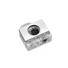 Indicador de caudal EKWB — Acero inoxidable niquelado y transparente 1 ud.