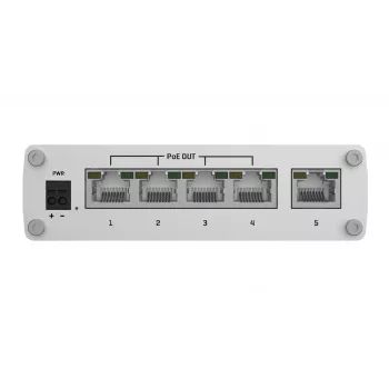 Switch Teltonika TSW101 5xGbE Ethernet 4xPoE+