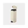 Cubo de basura redondo beige Brabantia NewIcon 30 L