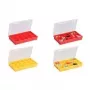 Caja de almacenamiento allit EuroPlus Basic 29/9 roja polipropileno resistente a los impactos