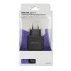 Cargador de interior AC QOLTEC 50186 para smartphone y tablet, 5 V 3.4 A, 17 W, 2× USB, negro