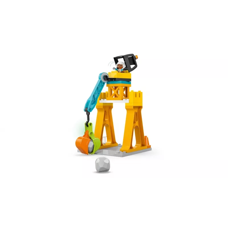 LEGO DUPLO 10476 3 en 1 Obra y vehículos