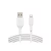 Cable Lightning Belkin CAA001BT3MWH 3 m blanco