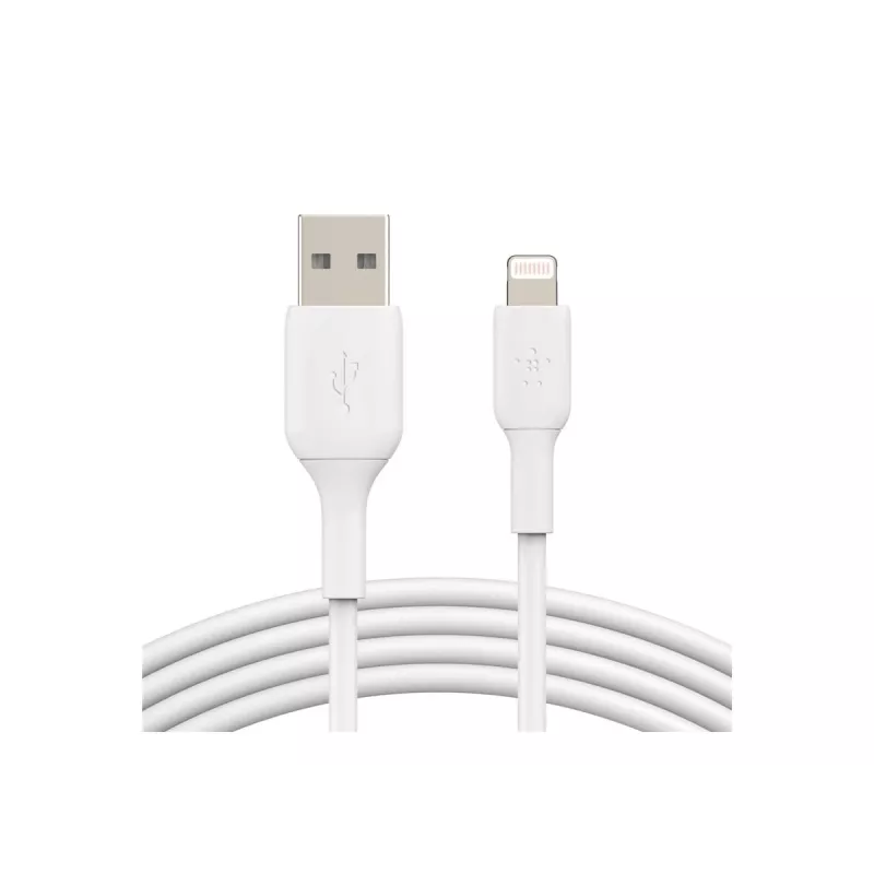 Cable Lightning Belkin CAA001BT3MWH 3 m blanco