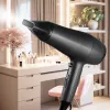 Secador de pelo Maestro MR-217 2200 W, motor DC, 2 velocidades, golpe de aire frío, boquilla de estilismo, negro-grafito