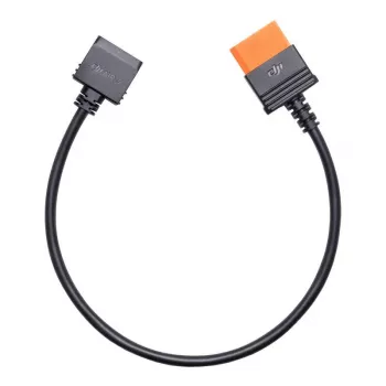 Cable de alimentación para cámaras y baterías DJI CP.DY.00000045.02, 0,4 m, compatible con Mavic 3, Air 3, Power 500/1000, negro/naranja
