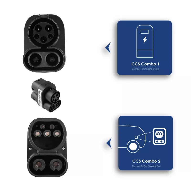 Akyga AK-SC-E11 Adaptador de carga EV CCS1 / CCS2 Compact 150A