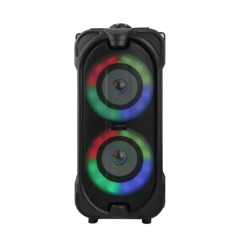 Altavoz Esperanza EP157 BT FM LED RGB negro 10W