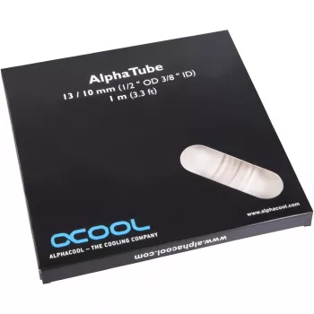 Tubo Alphacool 17494 PVC transparente 1,3 cm de diámetro 100 cm de longitud