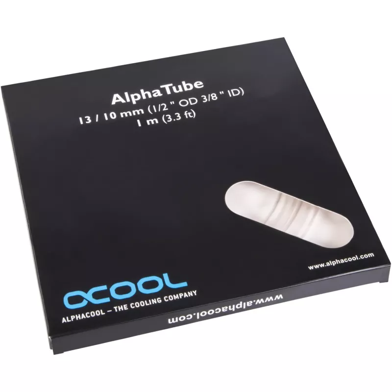 Tubo Alphacool 17494 PVC transparente 1,3 cm de diámetro 100 cm de longitud