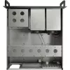 Carcasa rackmount INTER-TECH IPC 4U-4508 negra — chasis 4U para servidor/PC, rackmount