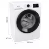 Lavadora Gorenje WPNEI84SBSWIFI/PL, 8 kg, clase de eficiencia energética B