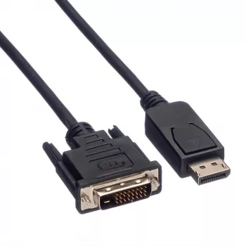 Cable DisplayPort VALUE DP-DVI (24+1) LSOH macho/macho 1 m