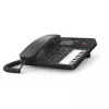 Teléfono de sobremesa con cable Gigaset DESK 600 negro – teléfono de sobremesa con cable con función de llamada