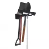 Set de doble gancho de pared MACLEAN MC-436 – estructura robusta de acero, para herramientas y almacenamiento