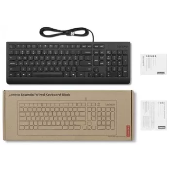 Teclado con cable LENOVO Essential AI Lituano (LT)