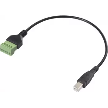 Renkforce Cable adaptador USB 2.0 [1x conector macho B - 1x terminal de conexión] RF-6443964 30 cm (RF-6443964)