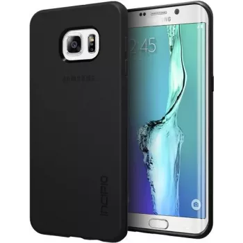 Incipio NGP Funda flexible resistente a impactos - Tapa trasera para teléfono móvil - Polímero Flex2O - Negro - para Samsung Galaxy S6 edge+