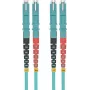 Latiguillo de fibra óptica helos E2000 multimodo 2 m 50/125