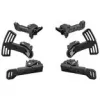 Kit de levas de carbono Asetek SimSports - negro