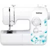 Máquina de coser Brother X17S semiautomática electromecánica — 17 puntadas, 750 SPM, brazo libre