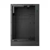 Caja de PC DeepCool CH170 PLUS Torre Negra – micro-ATX/mini-ITX, cristal templado, USB-C, fuente de alimentación arriba