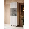 Armario de almacenamiento cama meble PAFOS 60×40×182 cm blanco mate de suelo