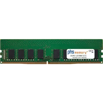 Memoria RAM PHS-memory 16GB para ASRock E3V5 WS DDR4 UDIMM ECC 2133MHz (SP158387)