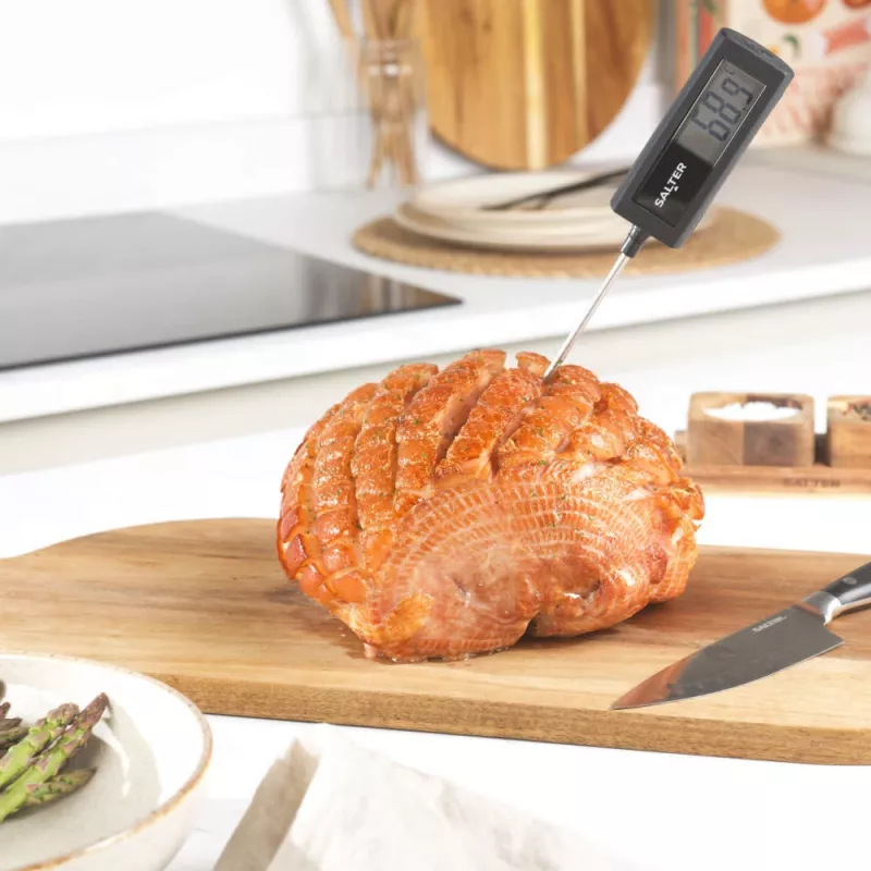 Termómetro para carne Salter SA00634FEU12 digital con medición instantánea y pantalla LCD