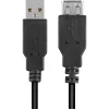 Cable USB Sharkoon USB 2.0 0,5 m negro