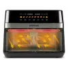 Freidora G3 Ferrari G10223 doble 12 L de pie 2200 W freidora de aire negro, acero inoxidable
