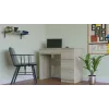 Tablero de mesa de ordenador e-shop MIJAS P SON KPL — aglomerado rectangular recto, color roble