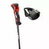 Bastones de esquí Leki 3D AIRFOIL negro/rojo 120 cm