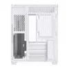 Caja de PC DarkFlash B275 (blanca) Compatible con Mid-Tower ATX, E/S frontal, cristal templado