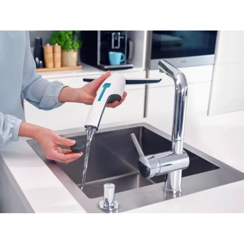 Leifheit 51030 limpiacristales eléctrico blanco