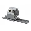 Logilink | adaptador para carril DIN para 1 módulo keystone RJ45 | MP0053