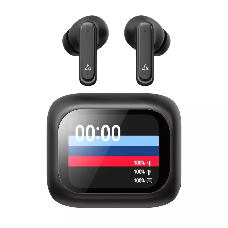 Auriculares SBOX EB-TWS08-B pantalla táctil negros