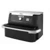 Freidora de aire caliente doble de 10,4 L Ninja AF500EU, independiente, 2470 W, negra, acero inoxidable