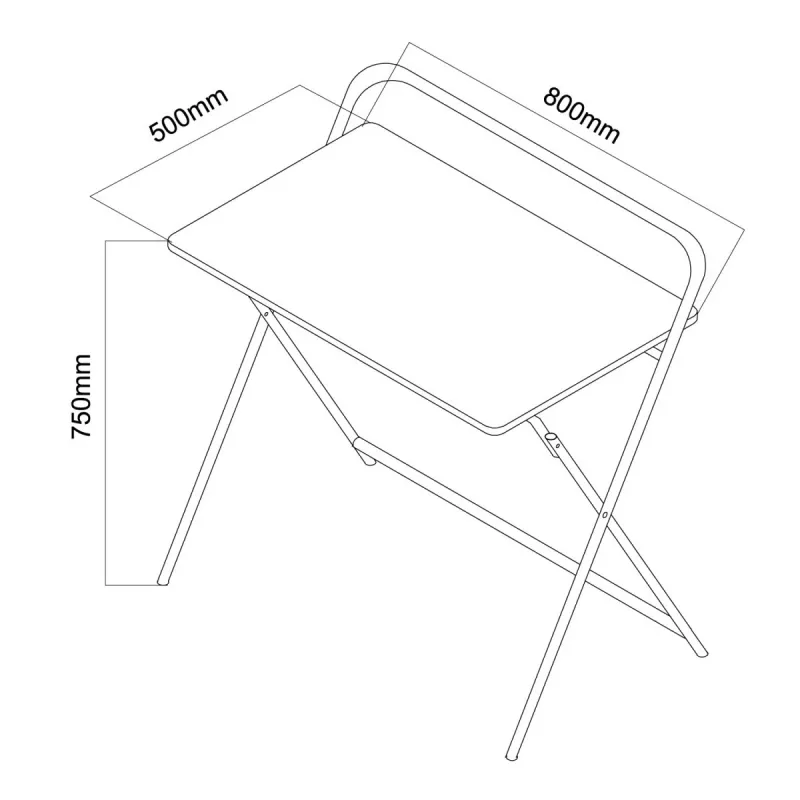 Mesa multiusos Maclean, escritorio MC-127B