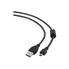 Gembird 1.8m USB 2.0 A/mini-USB 1.8m USB A Mini-USB B negro (CCF-USB2-AM5P-6)
