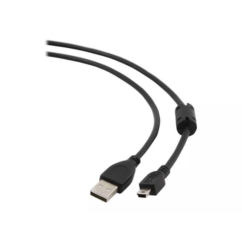 Gembird 1.8m USB 2.0 A/mini-USB 1.8m USB A Mini-USB B negro (CCF-USB2-AM5P-6)