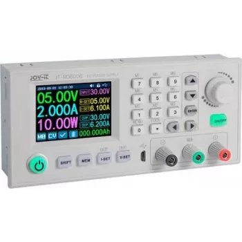 Fuente de alimentación de laboratorio Joy-it RD6006, ajustable 0 - 60 V 0 mA - 6 A control remoto, programable, diseño compacto número de salidas 2 x (JT-RD6006)