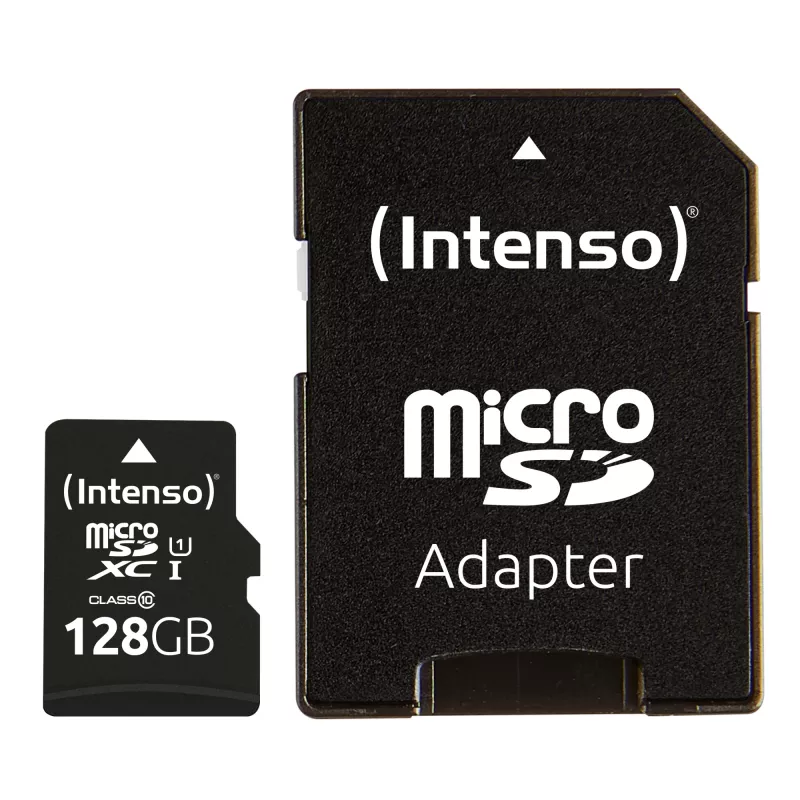 Tarjeta de memoria Intenso 128 GB MicroSD UHS-I Clase 10 3424491
