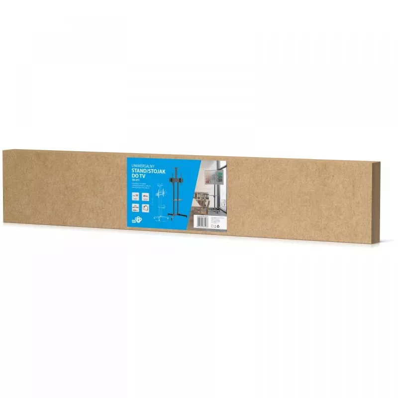 Soporte de TV con ruedas TB TB-ST1 para televisores de hasta 75 pulgadas (máx. 45 kg), VESA 600x400