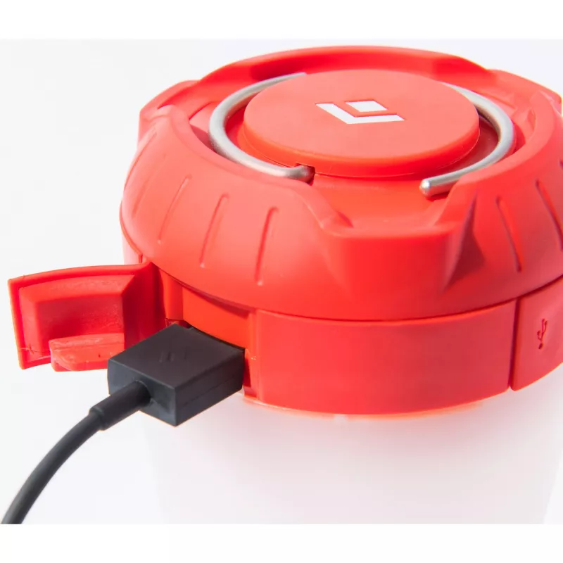 Linterna de camping a pilas Diamond Apollo negra conexión USB