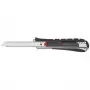 Cúter de hojas recambiables Wedo 787009 negro plata