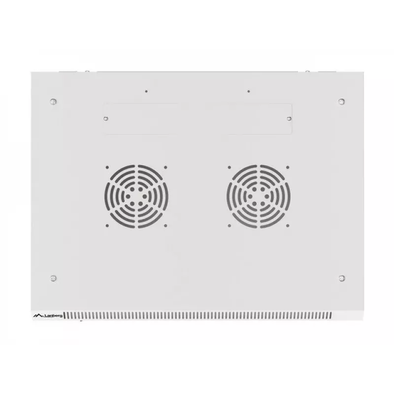 Armario de instalación de pared Lanberg 19'' 18U 600x450mm gris (puerta lisa)